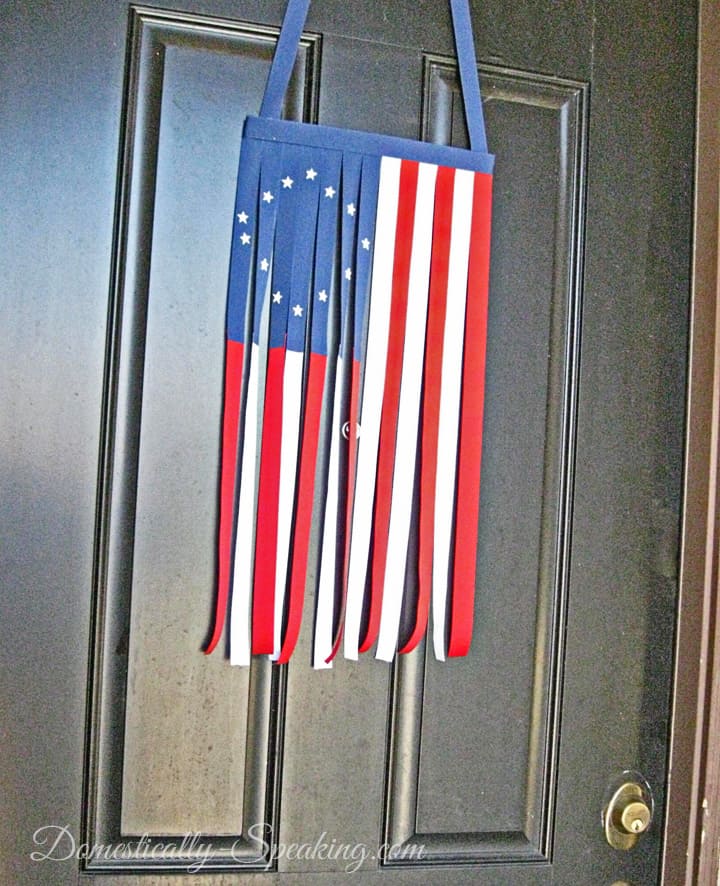 4th of July Ribbon Flag