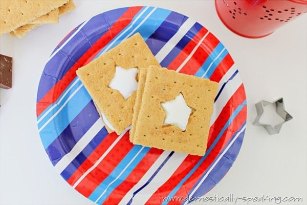 Countdown to Summer Party… Patriotic S’mores