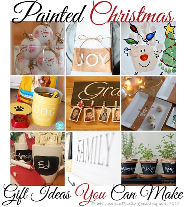 155th Power of Paint Party… Painted Christmas Gift Ideas