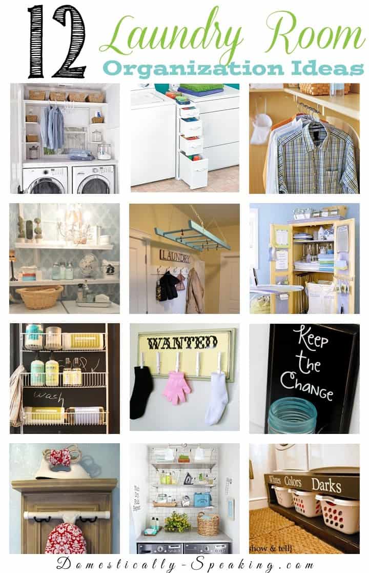 12 Laundry Room Organization Ideas