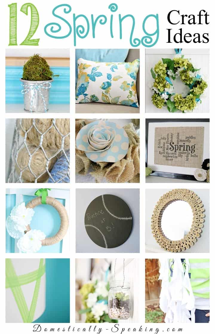 12 Spring Craft Ideas