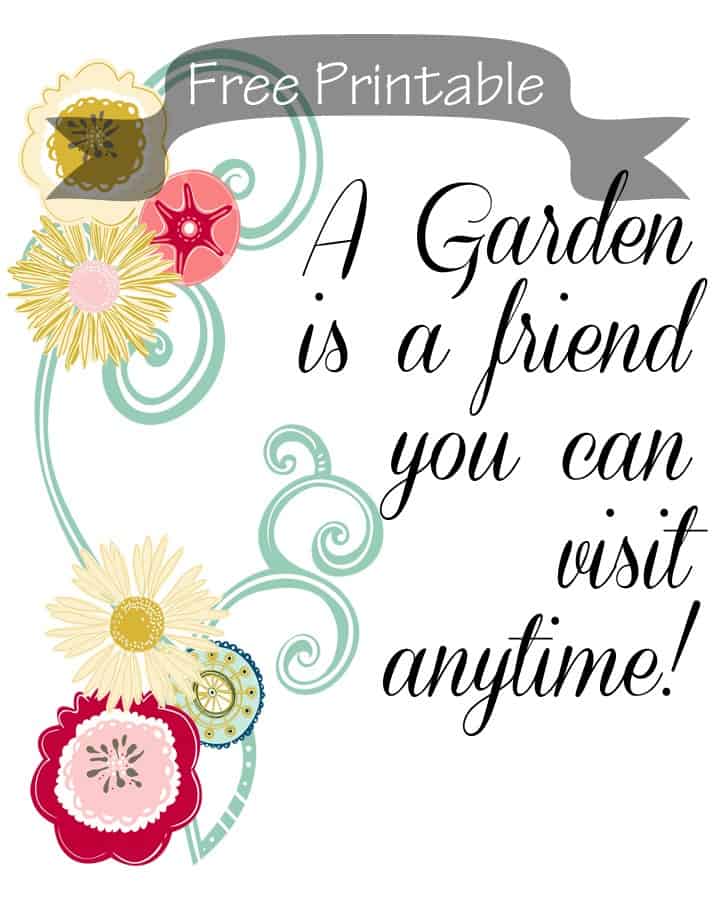 A Garden is a Friend