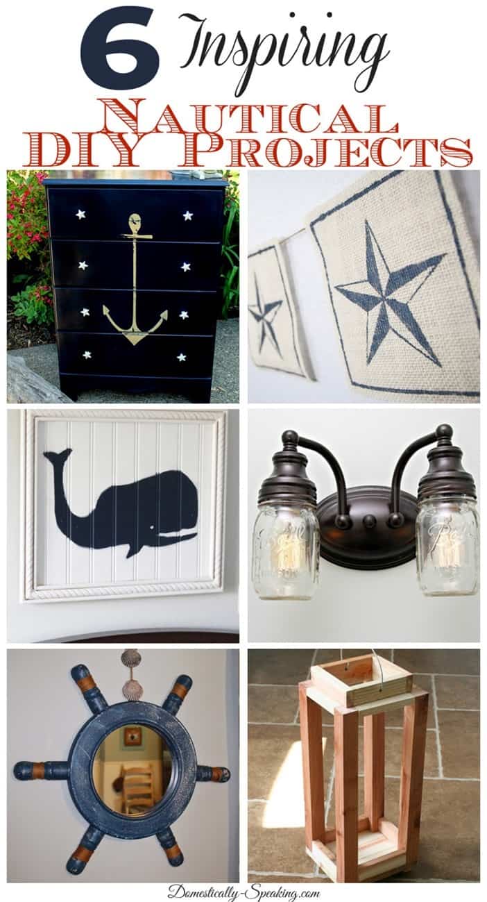 6 Nautical DIY and Decor at Feature Friday