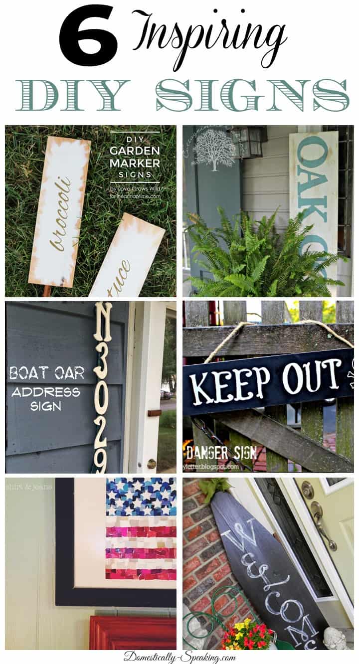 6 Inspiring DIY Signs