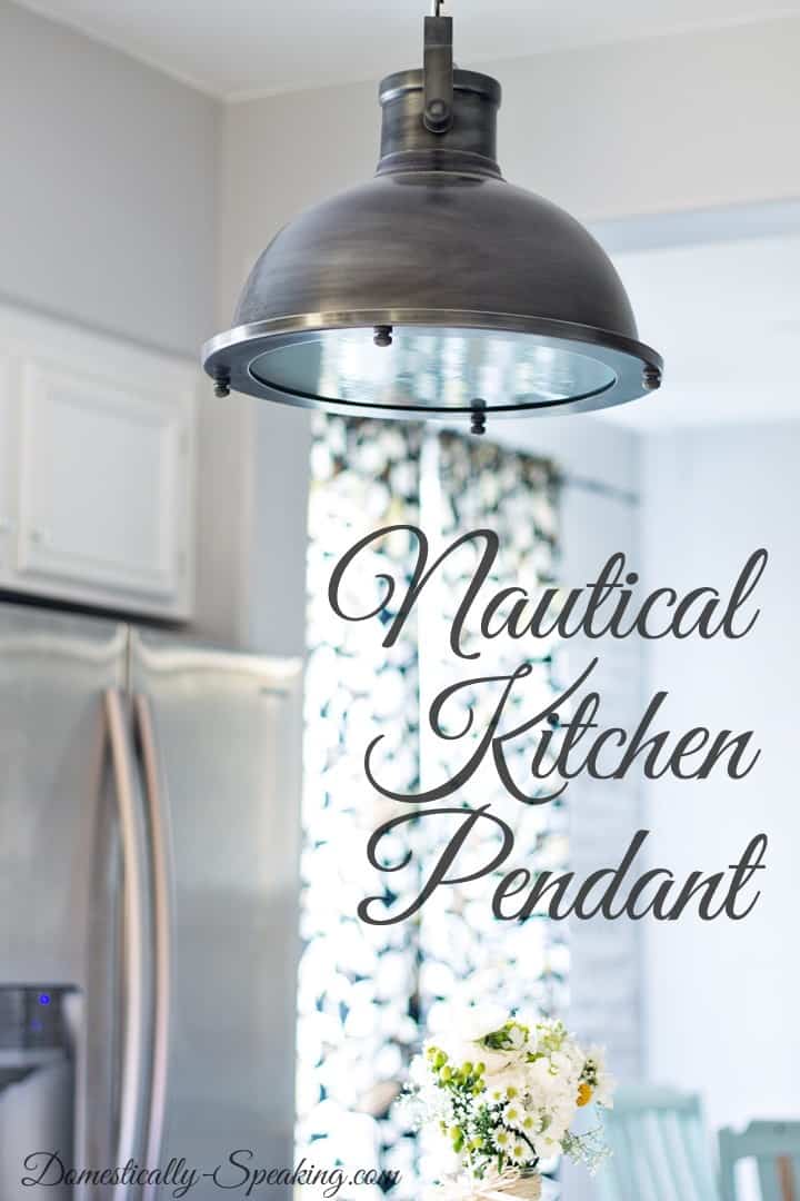 Nautical Kitchen Pendant Light over the Island