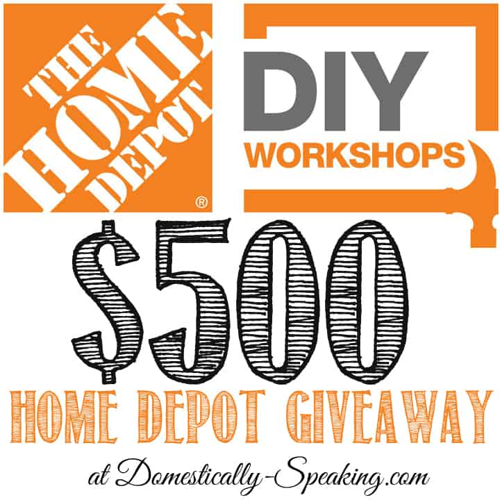 Building a Christmas Tree and a $500 Home Depot Giveaway