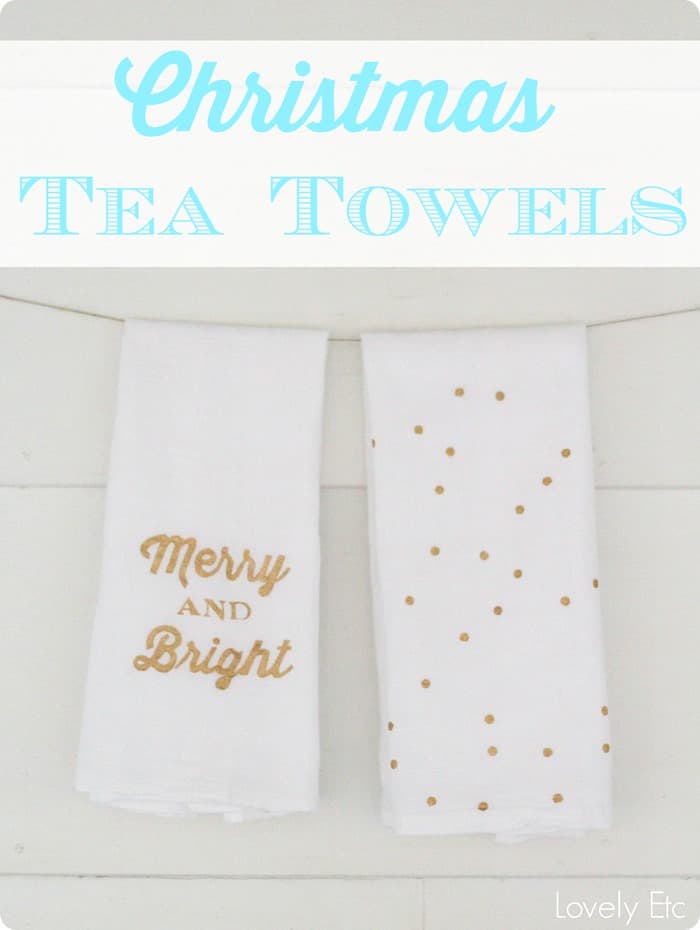 Christmas Tea Towels