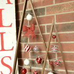 Knock-off Crate & Barrel Ornament Trees