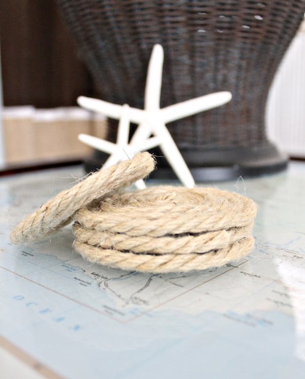 Nautical Rope Coasters