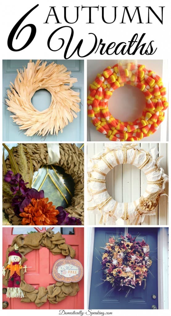 Autumn Wreaths ~ Friday Features