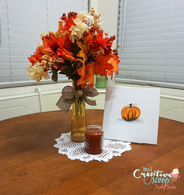 Paint Your Own Pumpkin Canvas