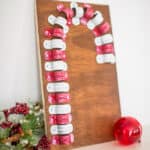 Rustic Clamp Candy Cane DIY project