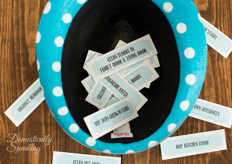 Get Your Kids Excited about Chores with Chores in My Hat