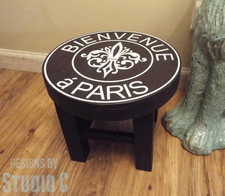 How to Create a DIY Ballard Designs Knock-Off Stand or Stool