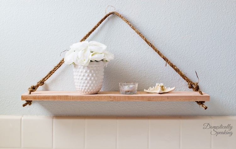 Wooden Swing Shelf