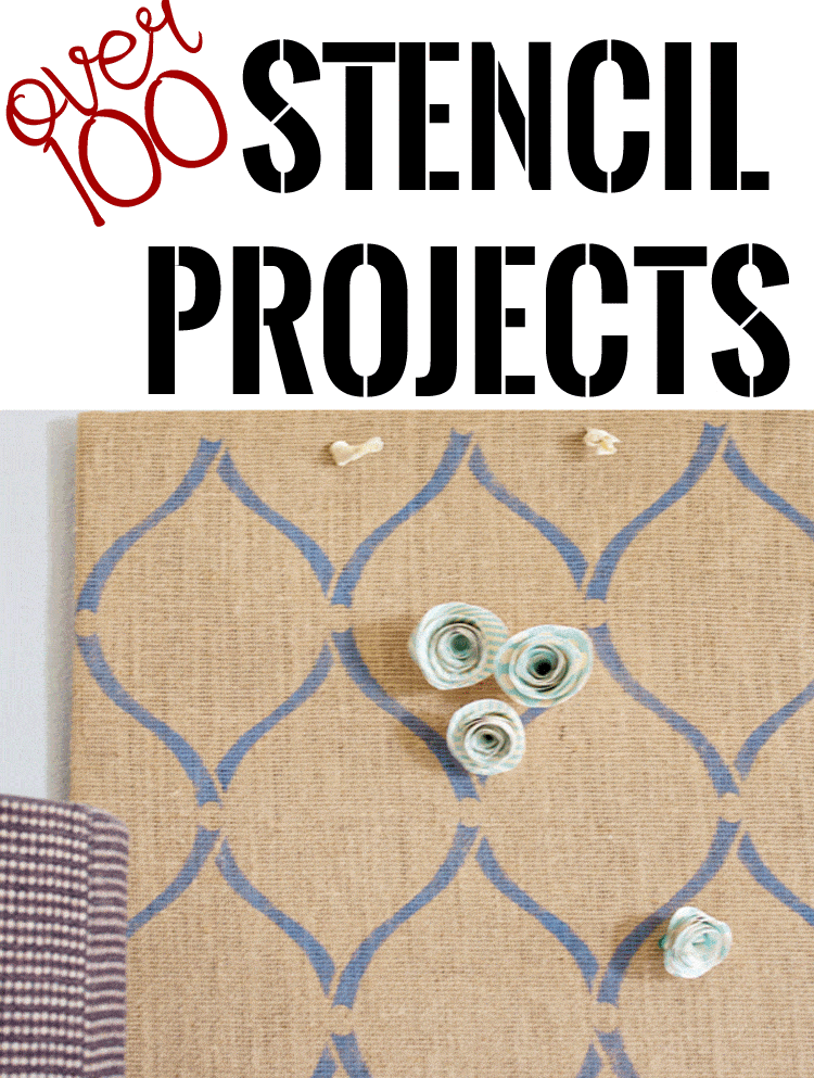 Over 100 Stencil Projects