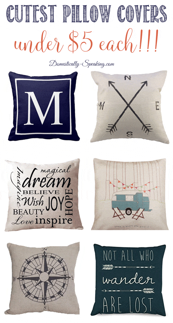 Favorite Pillow Covers under $5