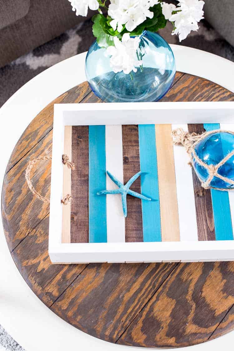 DIY Coastal Tray