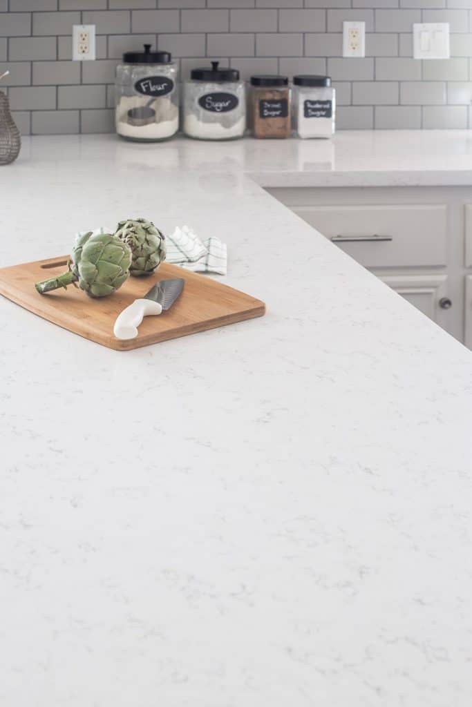 Our Beautiful Marble Like Quartz Countertops
