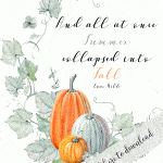 summer into fall pumpkin printable