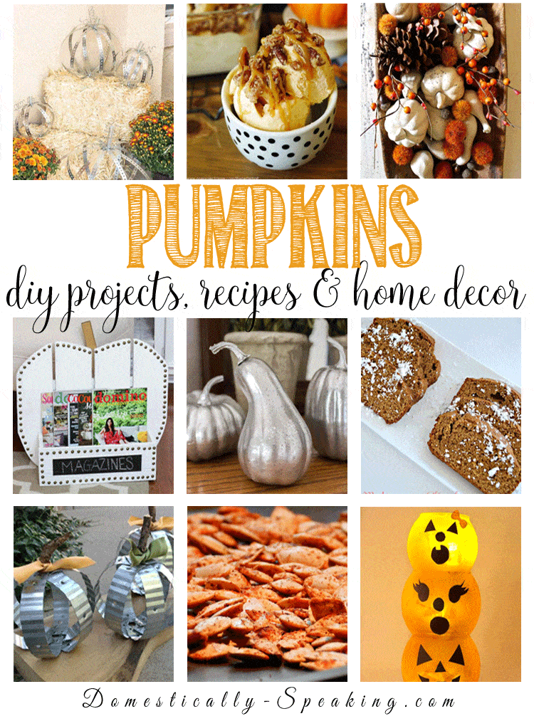 Pumpkin DIY, Decor and Recipes