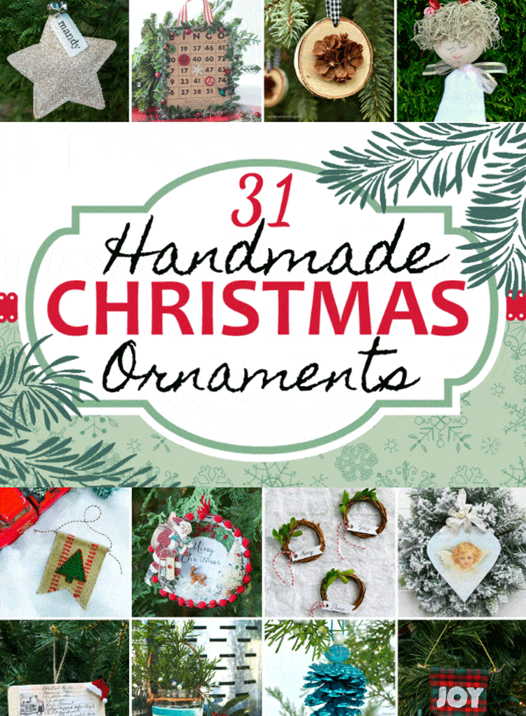 31 DIY Christmas Ornaments