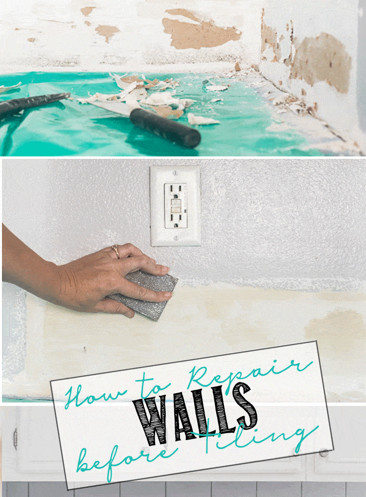 How to Repair Walls Before Tiling