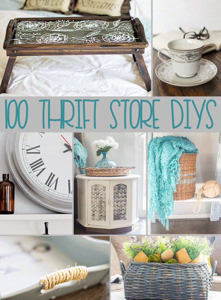 100 Thrift Store DIY Projects