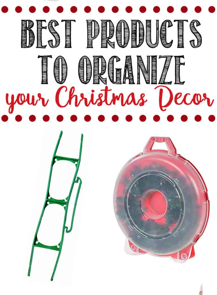 Christmas Decor Organization