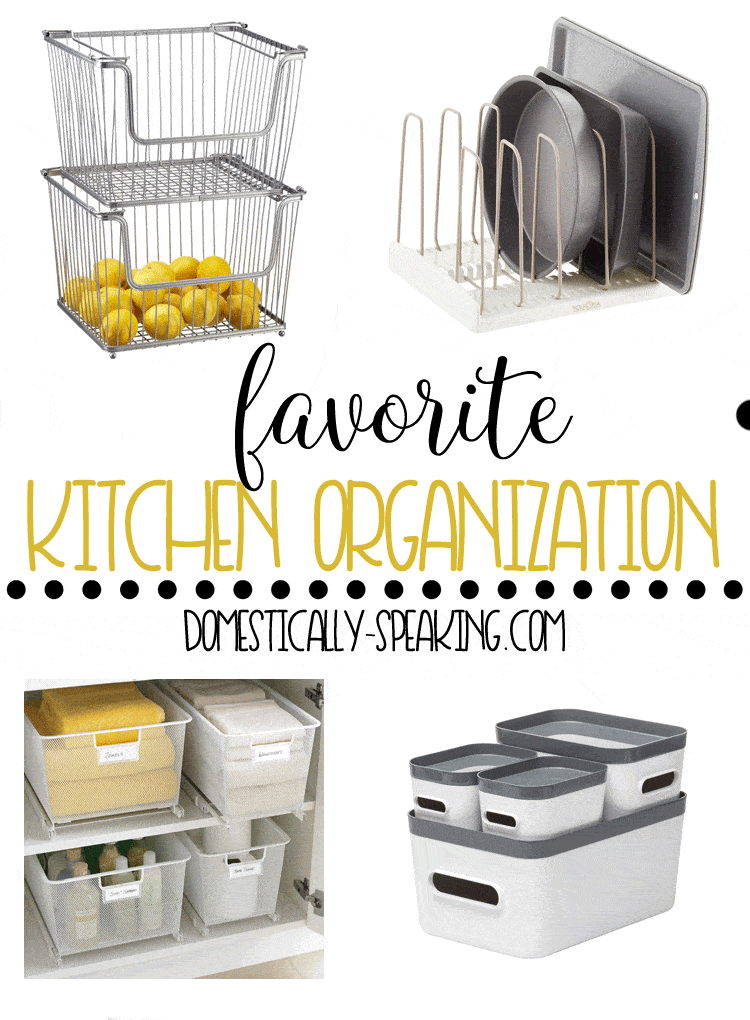 Favorite Kitchen Organization Products