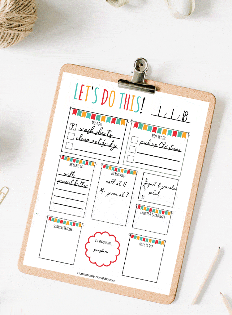 To Do List Printable