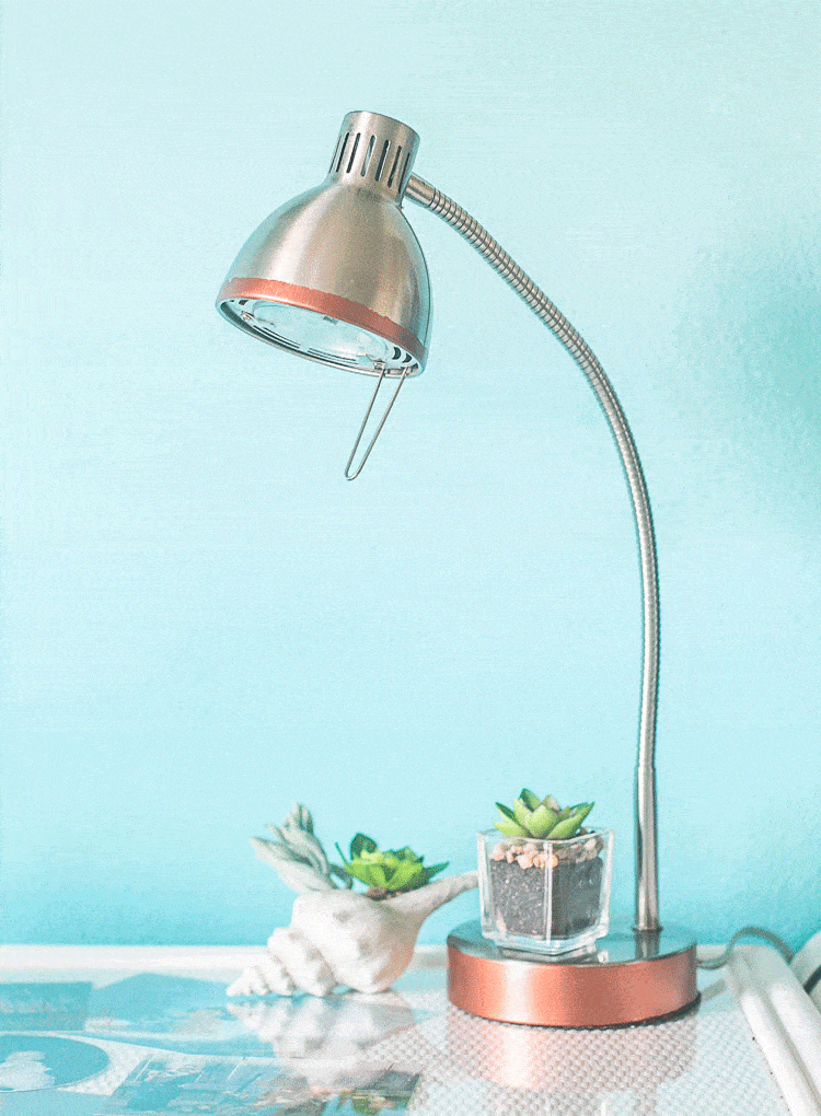 DIY Desk Lamp Makeover