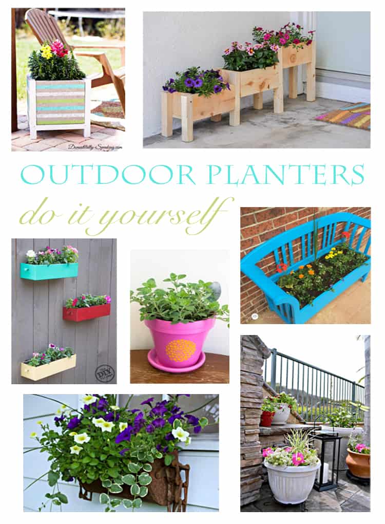 DIY Outdoor Planters You’ll Love