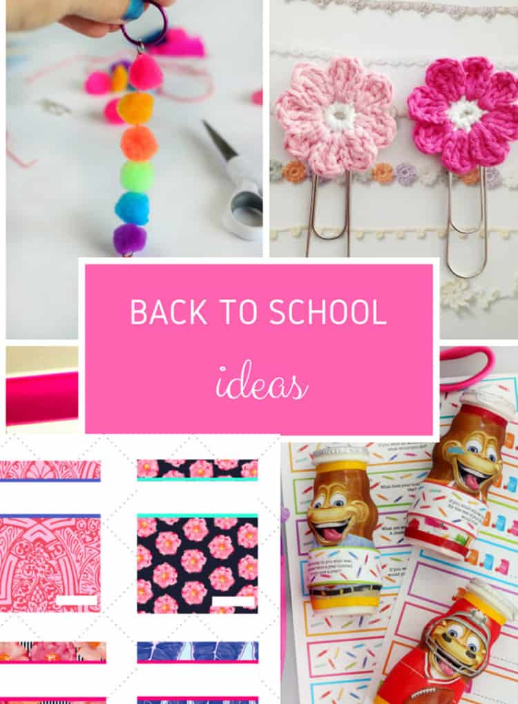 Creative Back To School Ideas at Inspire Me Monday #229