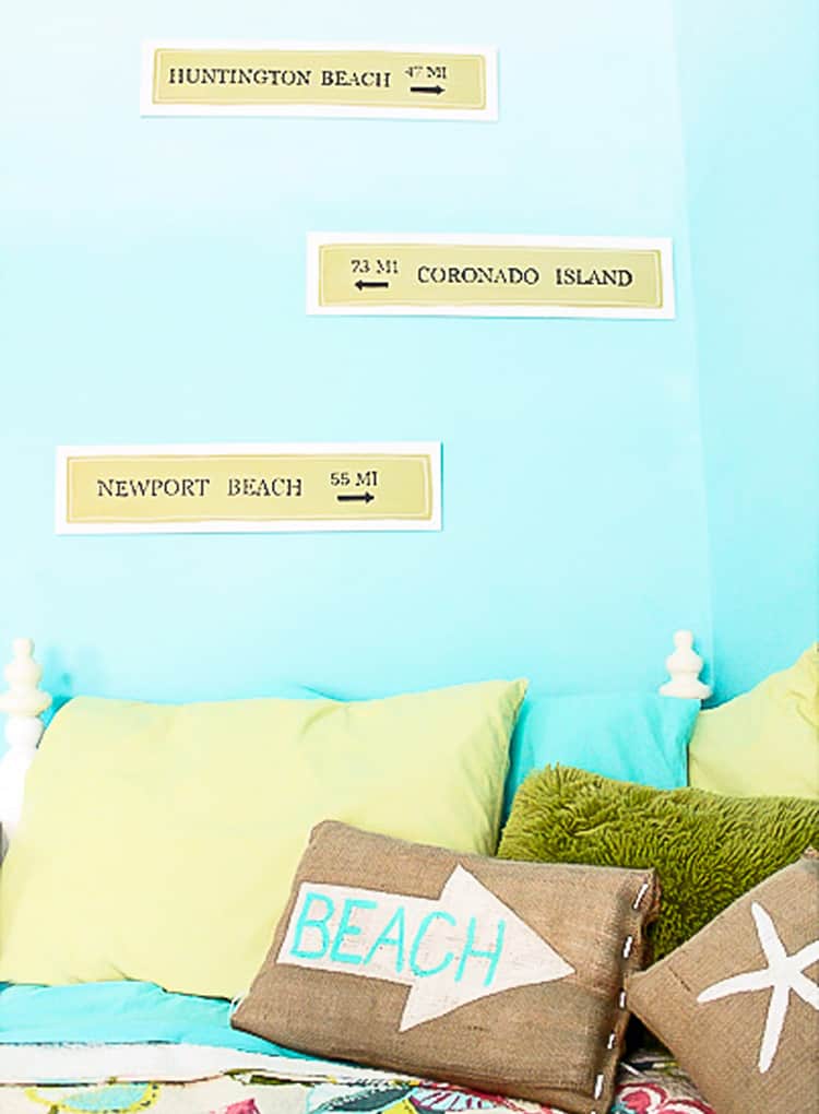 Pottery Barn’ish Beach Signs