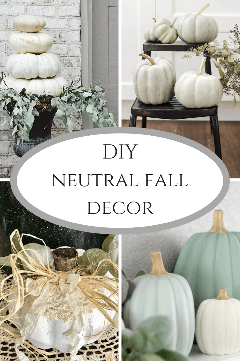 DIY Neutral Fall Decor