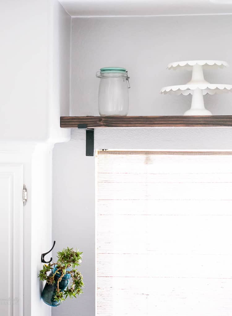 Chunky Farmhouse Industrial Shelf