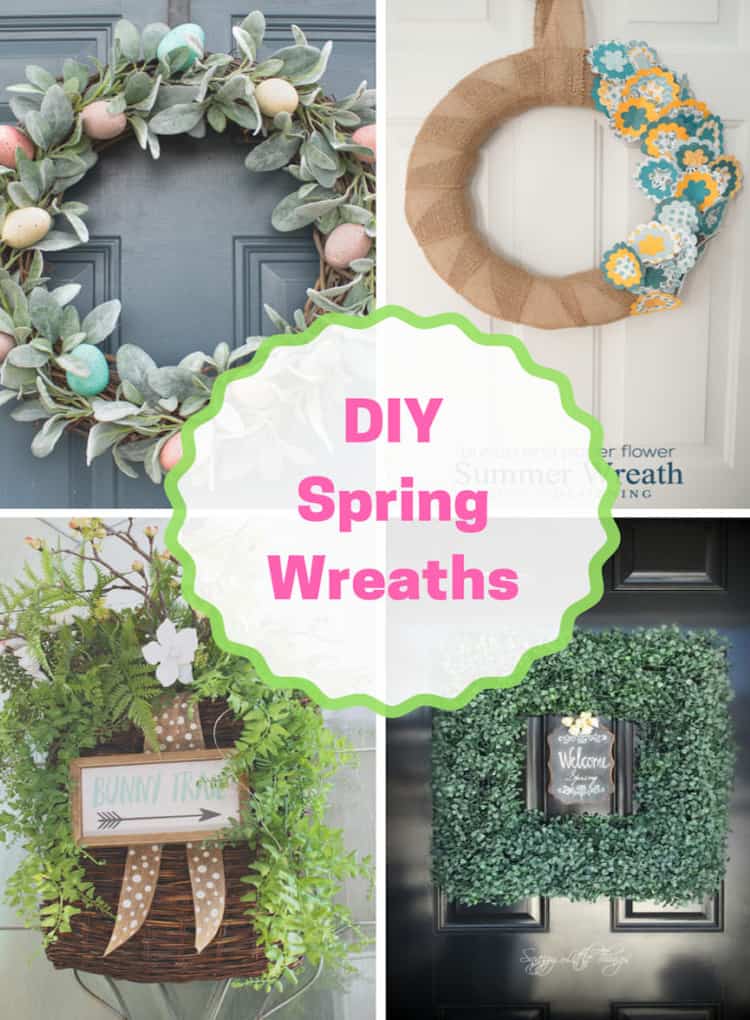 DIY Spring Wreaths