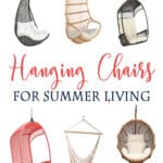 Fun Hanging Chairs for your outdoor spaces!