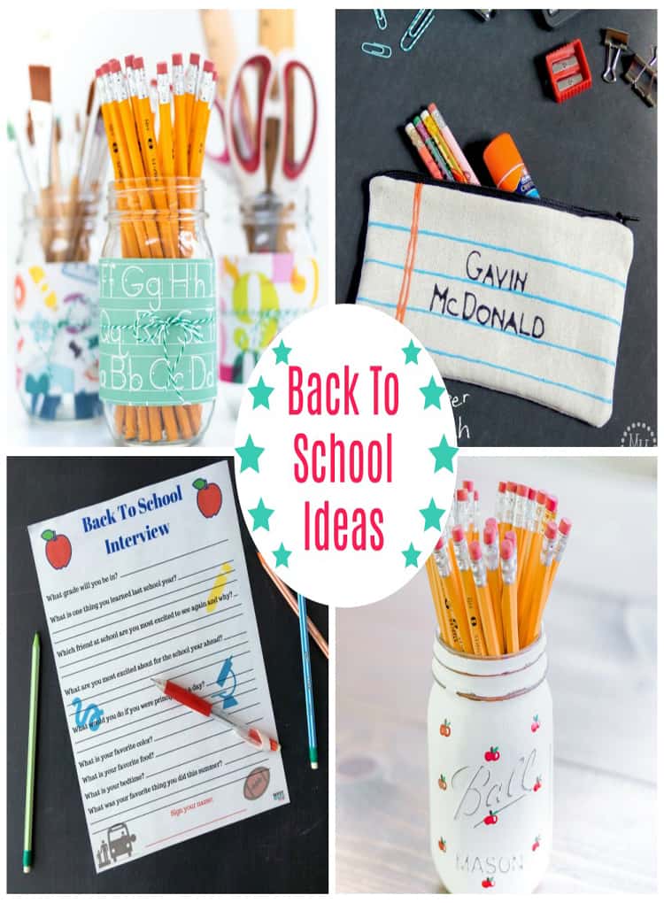 Back to School Ideas - cute crafts for fall