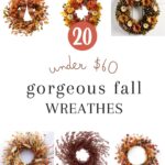 fall wreathes under 60