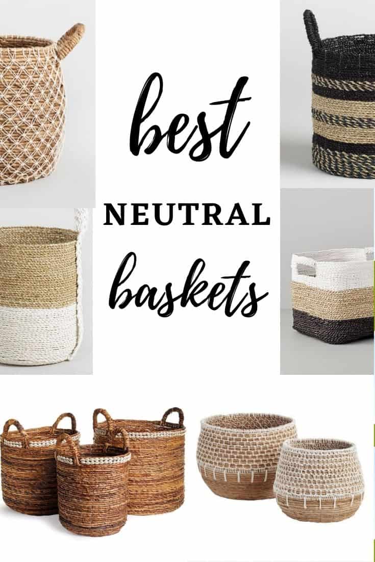 Best Neutral Baskets