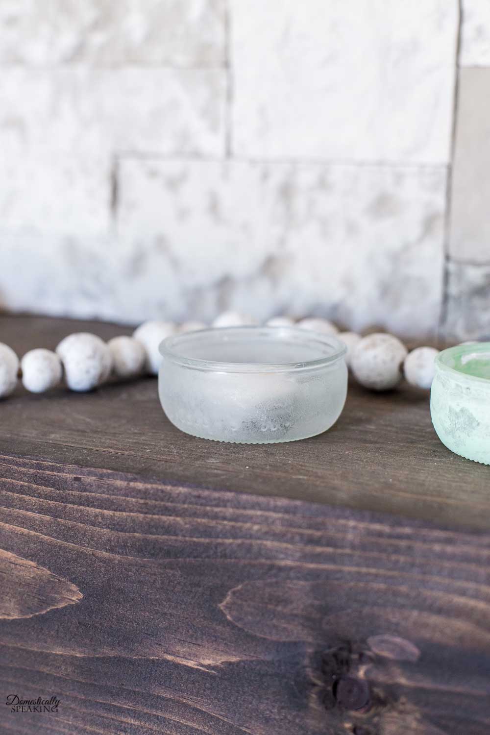 Frosted Glass Tealights