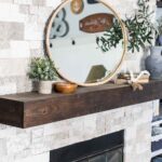 DIY Oval Mirror Frame