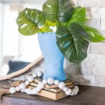 DIY Frosted Seaglass Vase