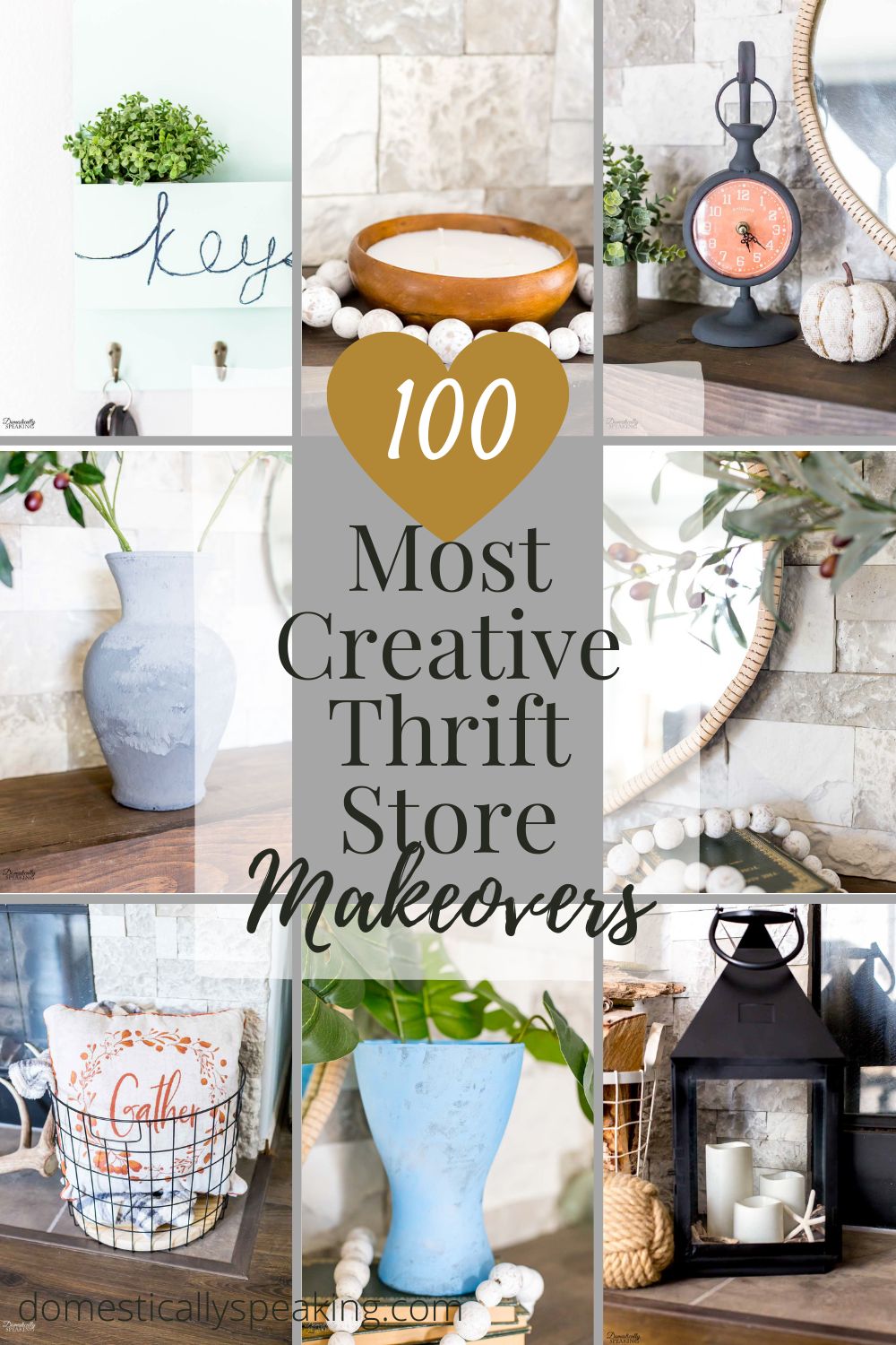 100 creative thrift store makeovers