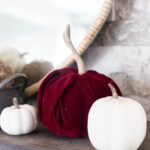 DIY Velvet Pumpkins