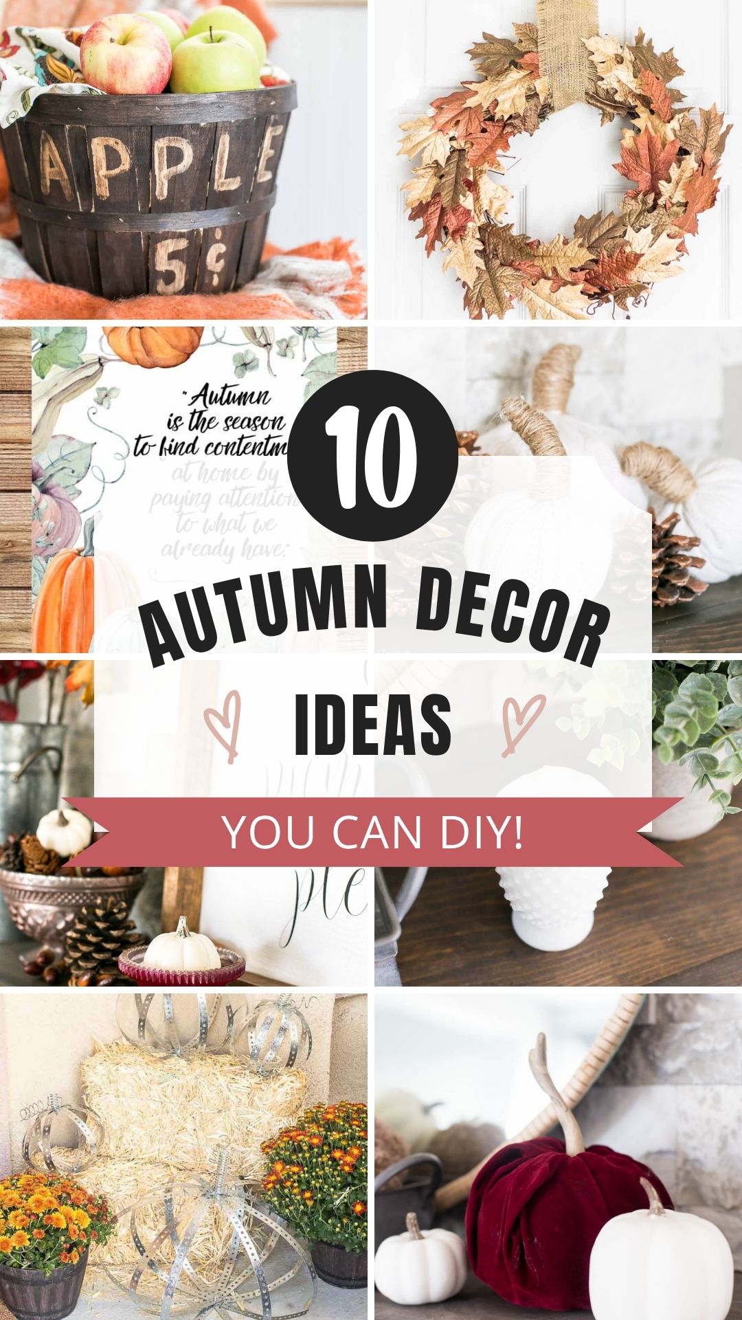 10 Autumn Decor Ideas to DIY