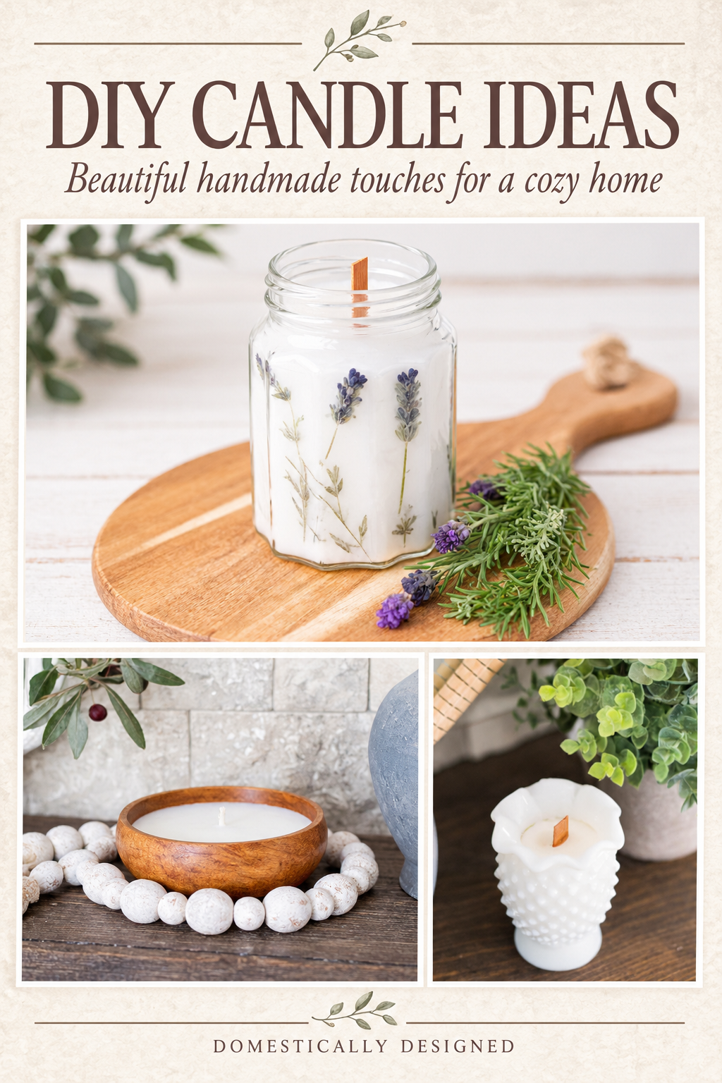 DIY Candle Ideas for a Cozy Home